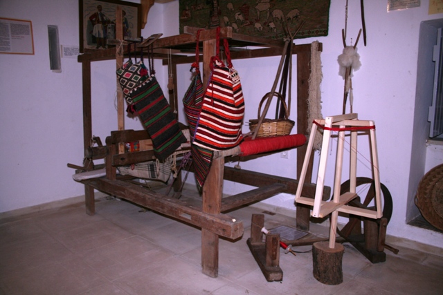 A traditional 19th Century loom